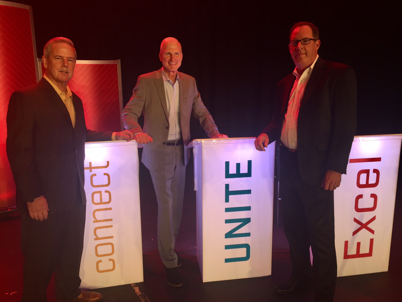 Red Lion Hotels executives at brand conference