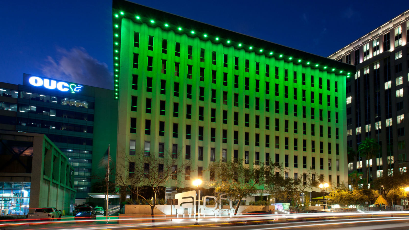 Aloft Orlando Downtown opened in 2013 and is owned by GDC Properties and is the fourth Aloft in McKibbons portfolio