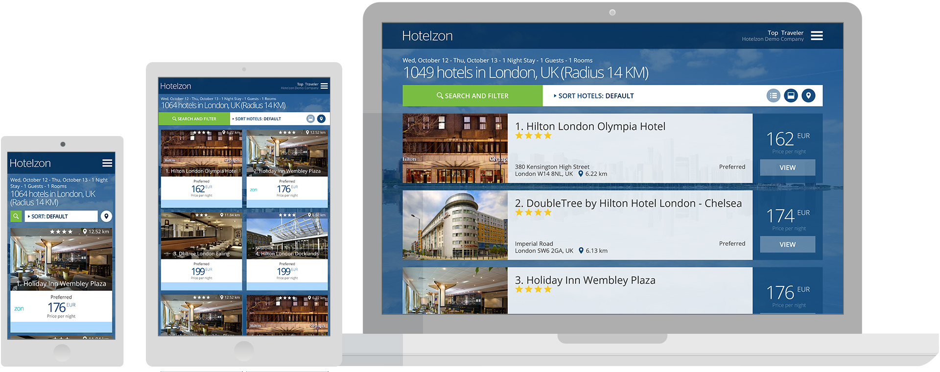 Travelport Hotelzon releases newly designed hotel booking app 