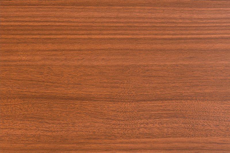 The Spooner grain finish by PURE  FREEFORM mimics a heartwood without the maintenance issues of real wood