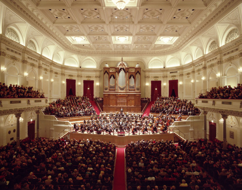 Acclaimed Royal Concergebouw concert hall 
