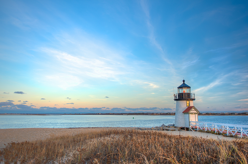 Brant Point Lighthouse Nantucket MA - grantreigiStockGetty Images PlusGetty Images