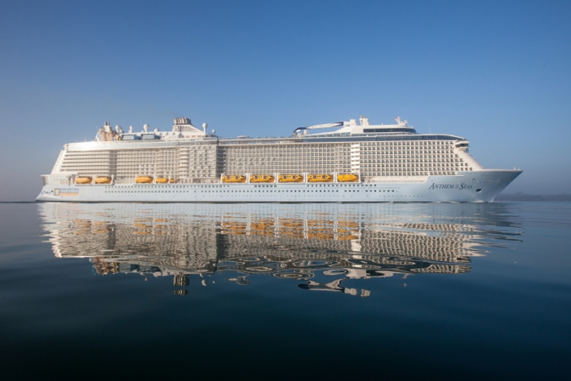 Exterior of Anthem of the Seas