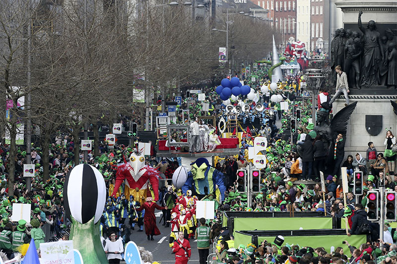 St Patricks Day Parade in Dublin
