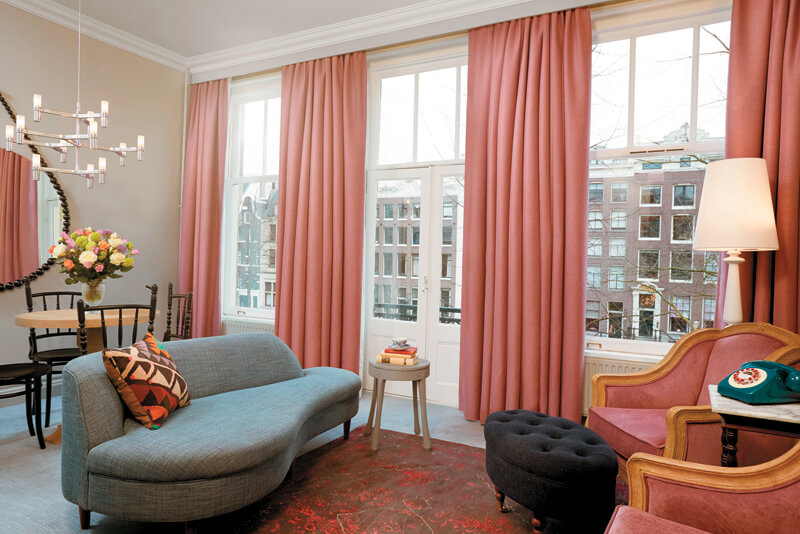 The Pulitzer Amsterdam unveiled the new look of its Classic Suites and other rooms and suites late last summer