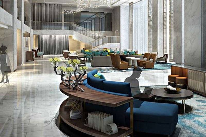 The redesign inspired by Nikkos Japanese heritage and fluid lines of a traditional kimono includes guestrooms and suites