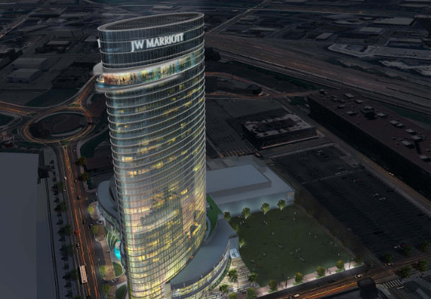 JW Marriott Nashvilles Bourbon Steak features Chef Michael Minas menu and hotel designer Adam D Tihanys design plans 