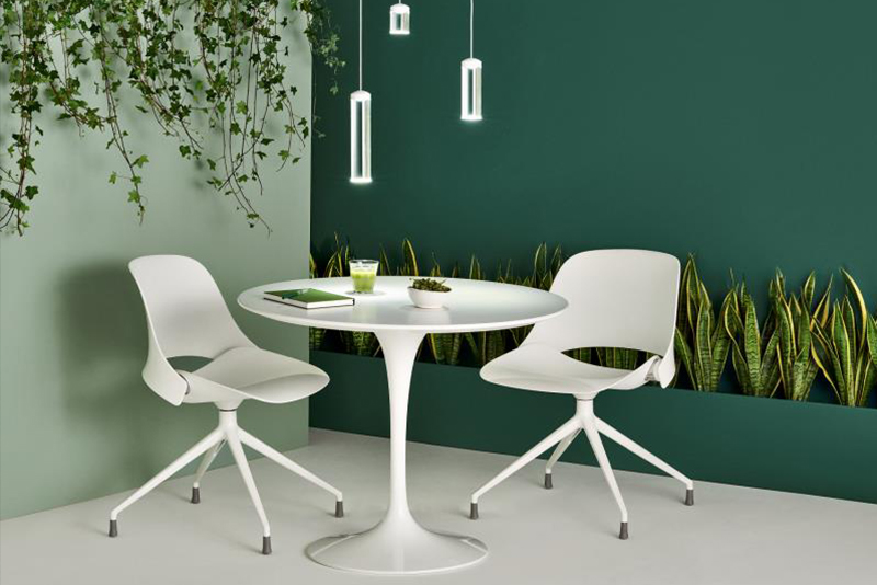 The RECHARGE Caf concept is inspired by engineered nature which highlights the health benefits of being exposed to 