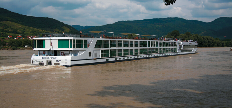 Scenic Pearl is one of the five Space-Ships plying Europes rivers