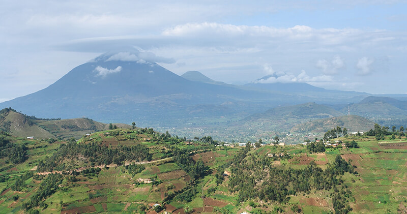 Virunga Mountains Rwanda