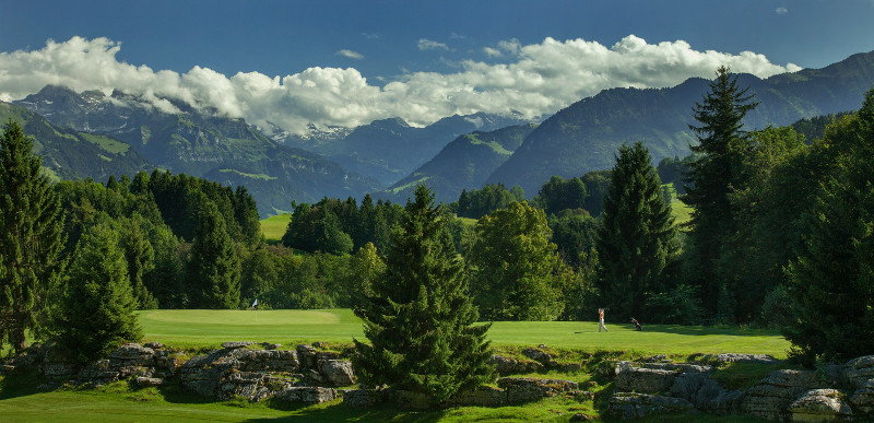 Burgenstock Alpine Golf at Burgenstock Resort Lake Lucerne