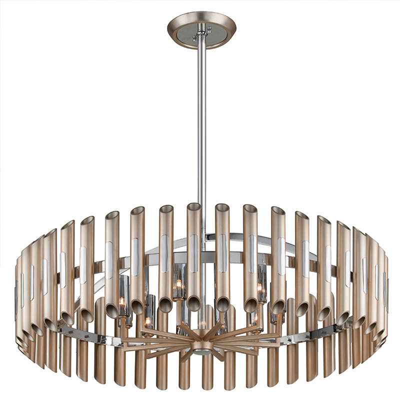 Corbett Lighting added 17 new lighting fixtures into its portfolio of chandeliers pendants sconces and flush mounts 