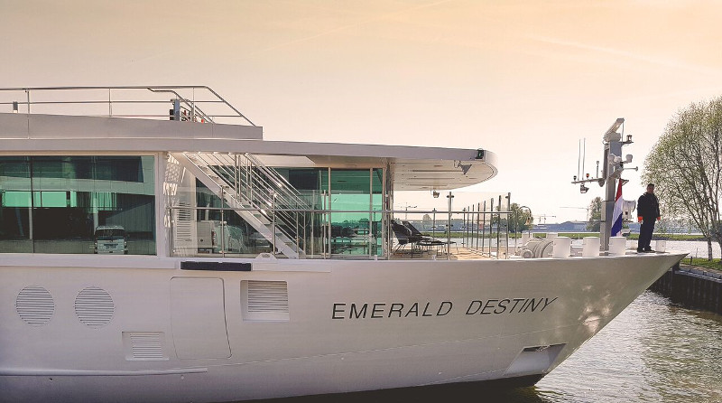 Emerald Waterways Newest Ship Destiny Editorial Only