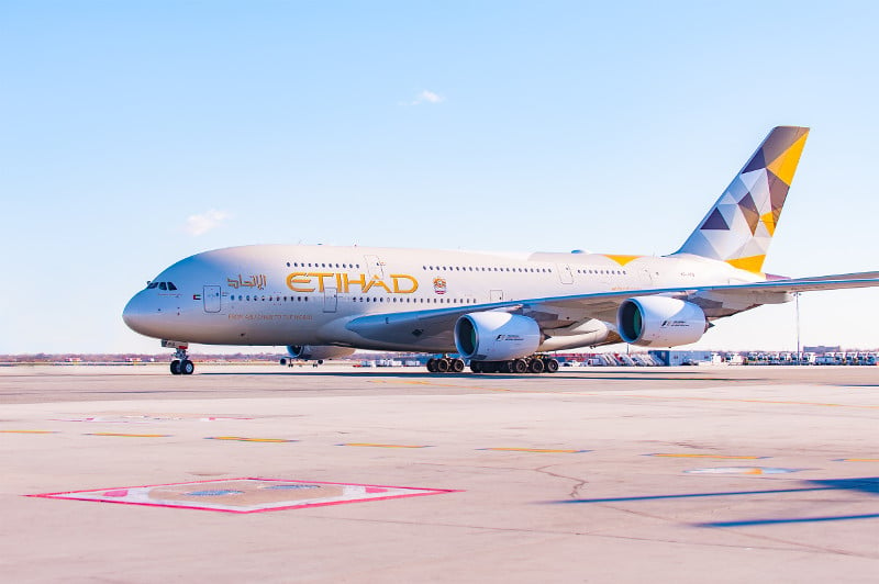 Etihad Airways Airbus A380 