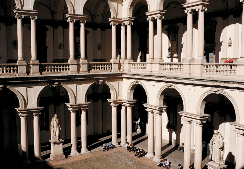 Milans Pinacoteca di Brera houses one of Italys foremost collections of Renaissance paintings and later works of art