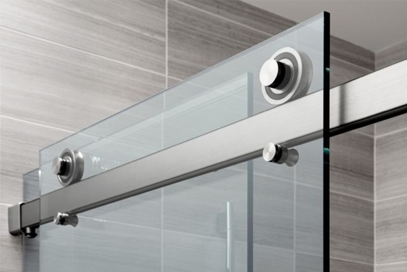 Developed for heavy-use hospitality projects the Rorik system can be configured to fit most shower designs 