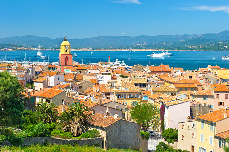 Saint-Tropez France during the day