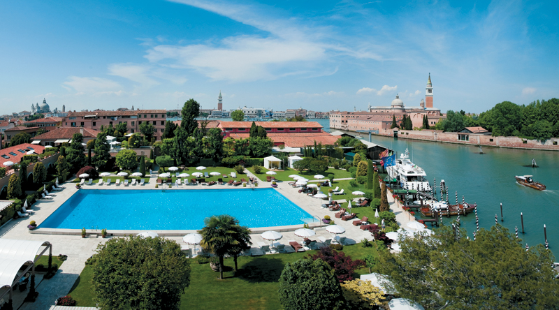 The Belmond Hotel Cipriani on Giudecca Island is one of several five-star properties in Venice