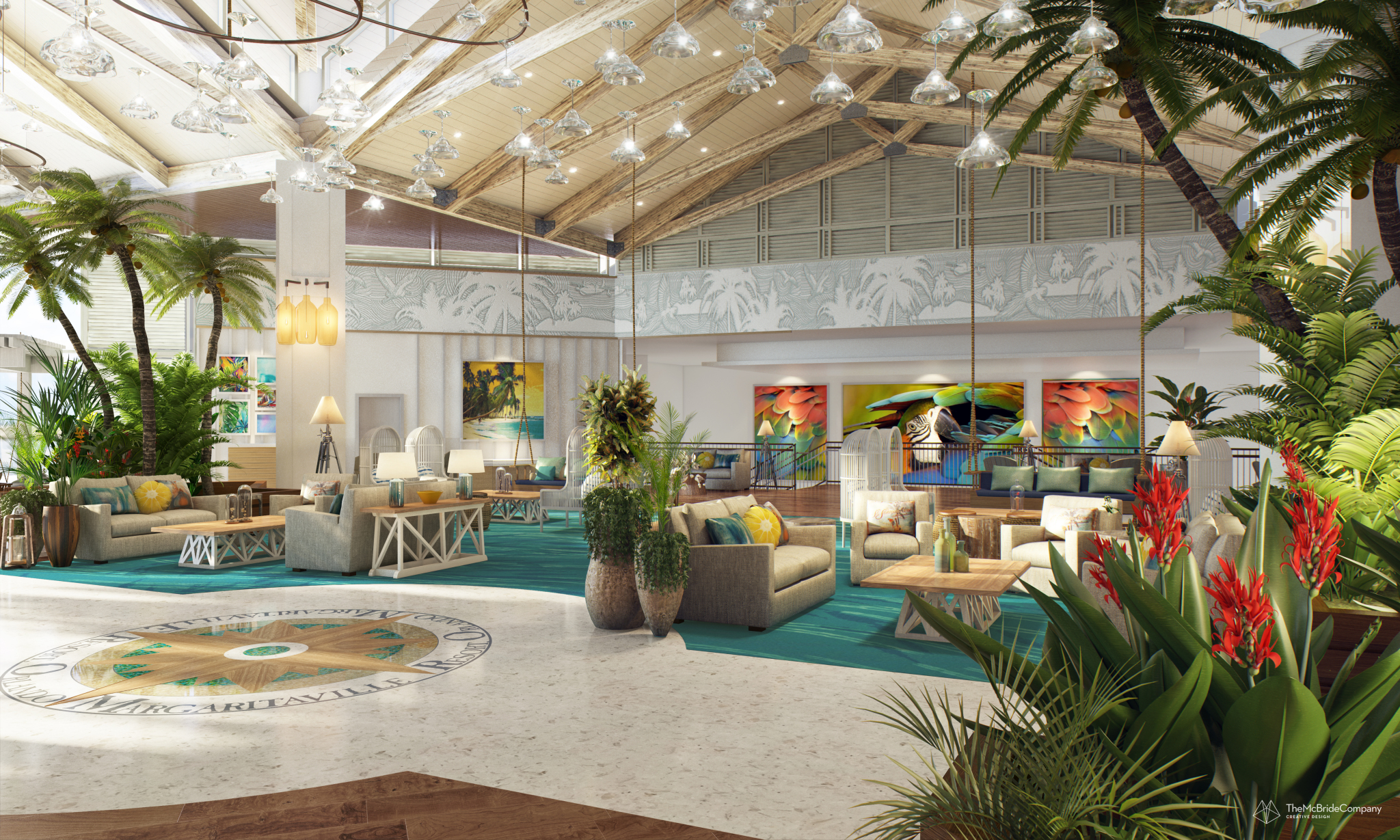 Margaritaville Resort Orlando lobby