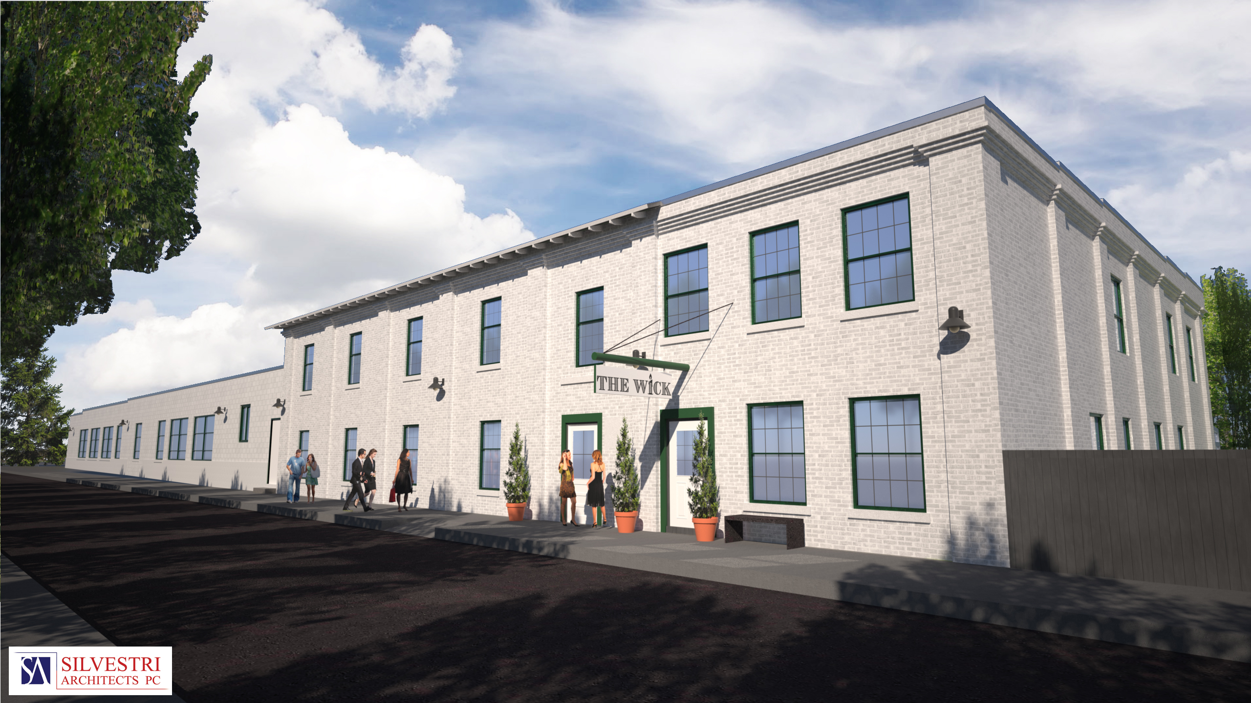 The adaptive re-use building was built in the mid-nineteenth century as a candle and soap manufacturing facility and will be