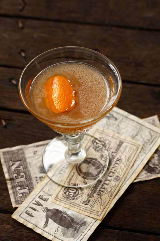 The Income Tax cocktail recipe from Bluecoat American Dry Gin - Fourth of July Gindependence recipes