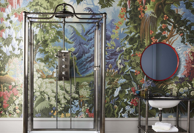 The Chessleton collection is said to evoke an earlier era Meanwhile Drummonds Thurso freestanding shower is a redesign of 