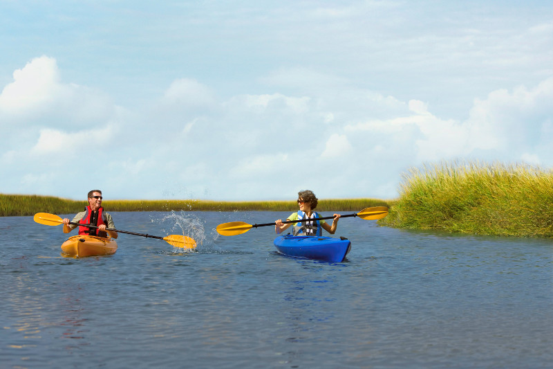 Kayaking at Omni Amelia Island Plantation Resort Editorial 