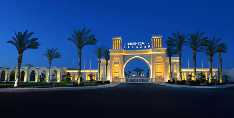 Steigenberger Alcazar Sharm El Sheik Entrance