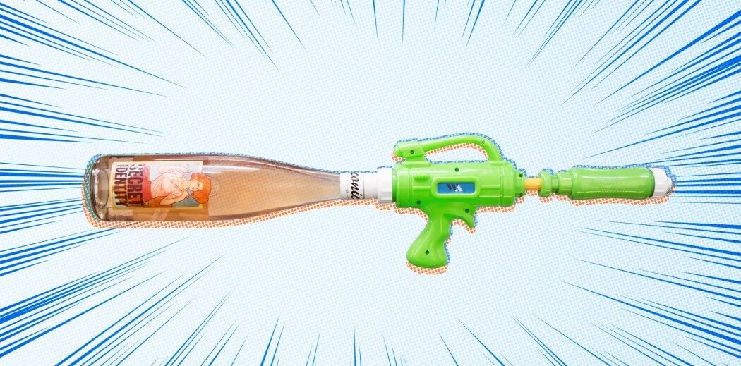 Wine Awesomeness Back Label Rose Water Gun - What's Shakin' week of June 5