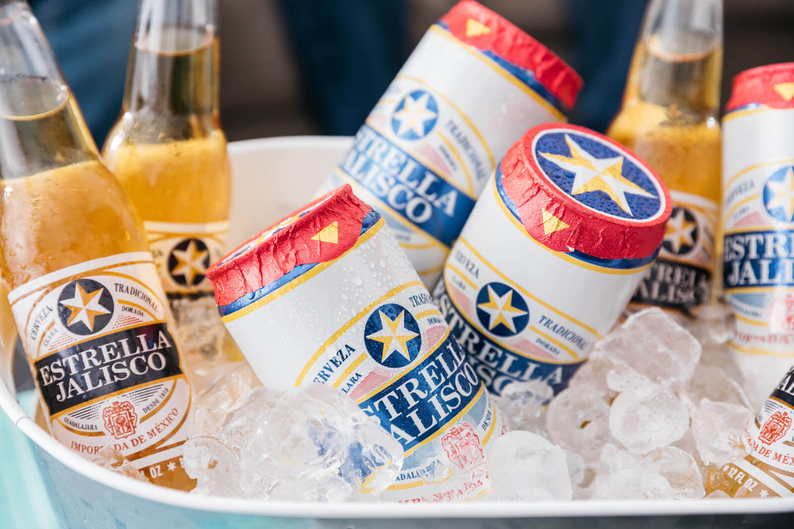 Estrella Jalisco puts foil top seals on canned beer - What's Shakin' week of July 24