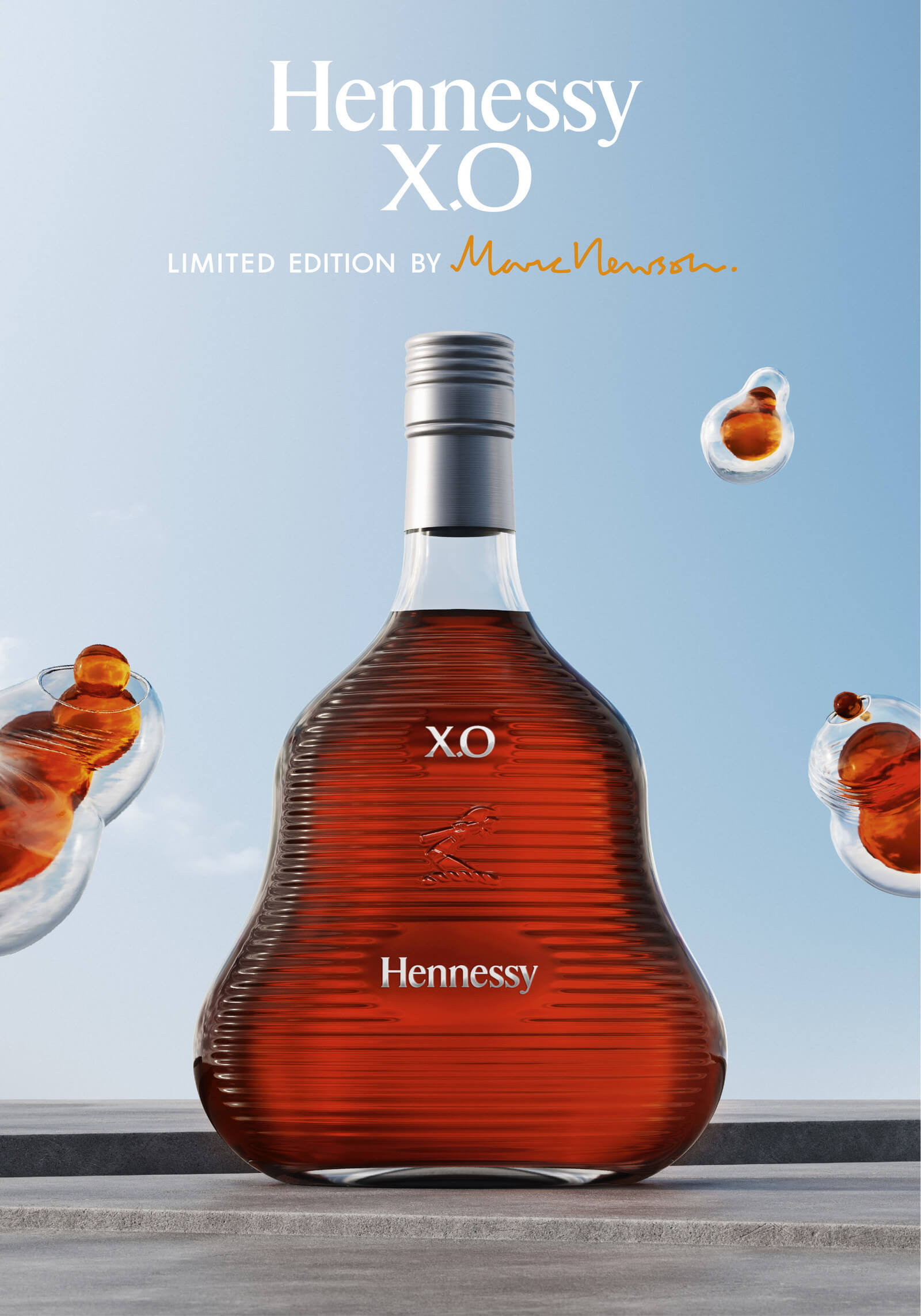 Hennessy XO 2017 limited edition bottle by Marc Newson