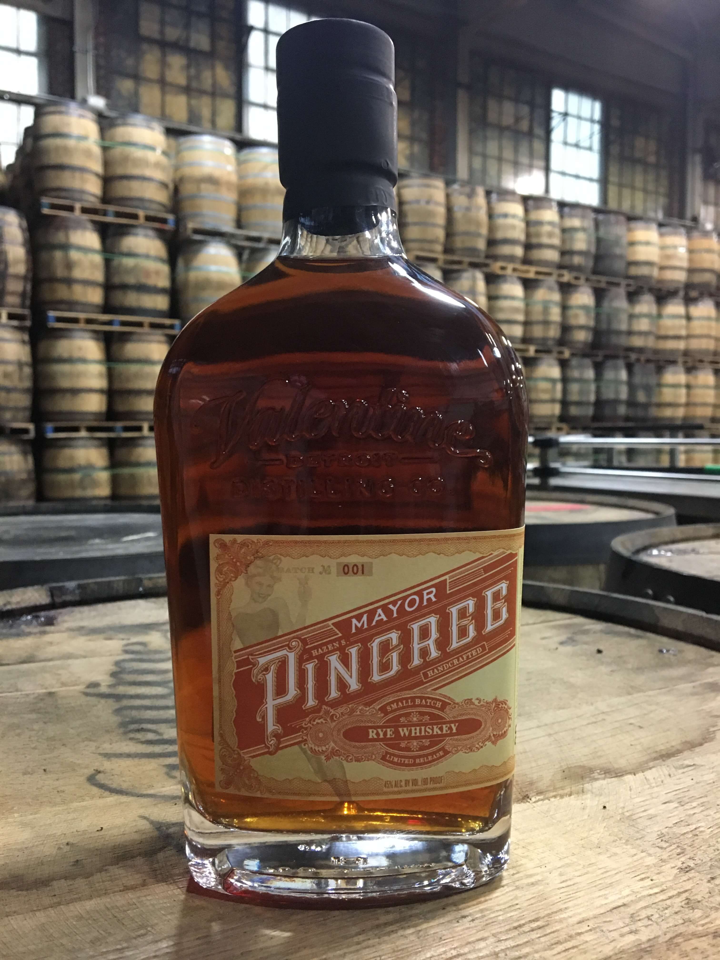 Valentine Distilling Co. begins stocking shelves with Mayor Pingree Rye Whiskey - What's Shakin' week of July 10