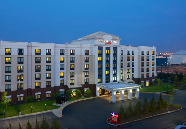 Located adjacent to Newark Liberty International Airport the property is a 200-room six-story all-suite hotel that opened 