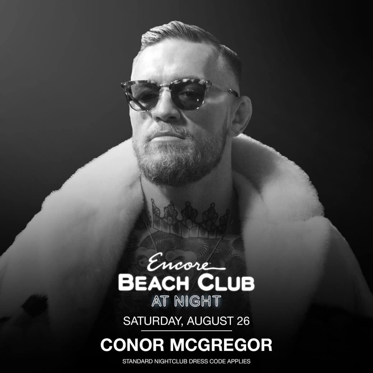 Conor McGregor hosting residency at Encore Beach Club and XS