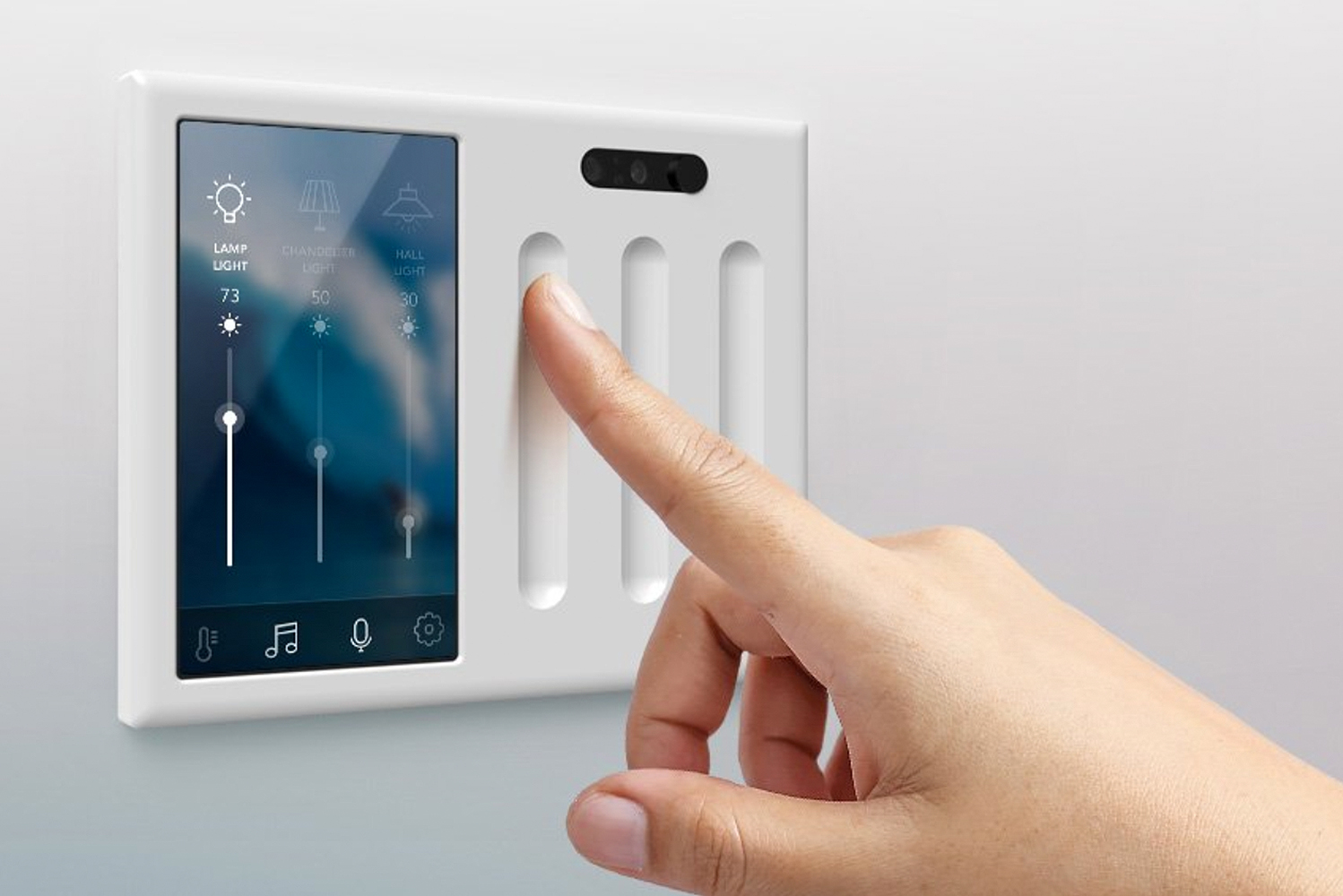 Brilliant Control is a smart lighting solution that replaces existing light switches