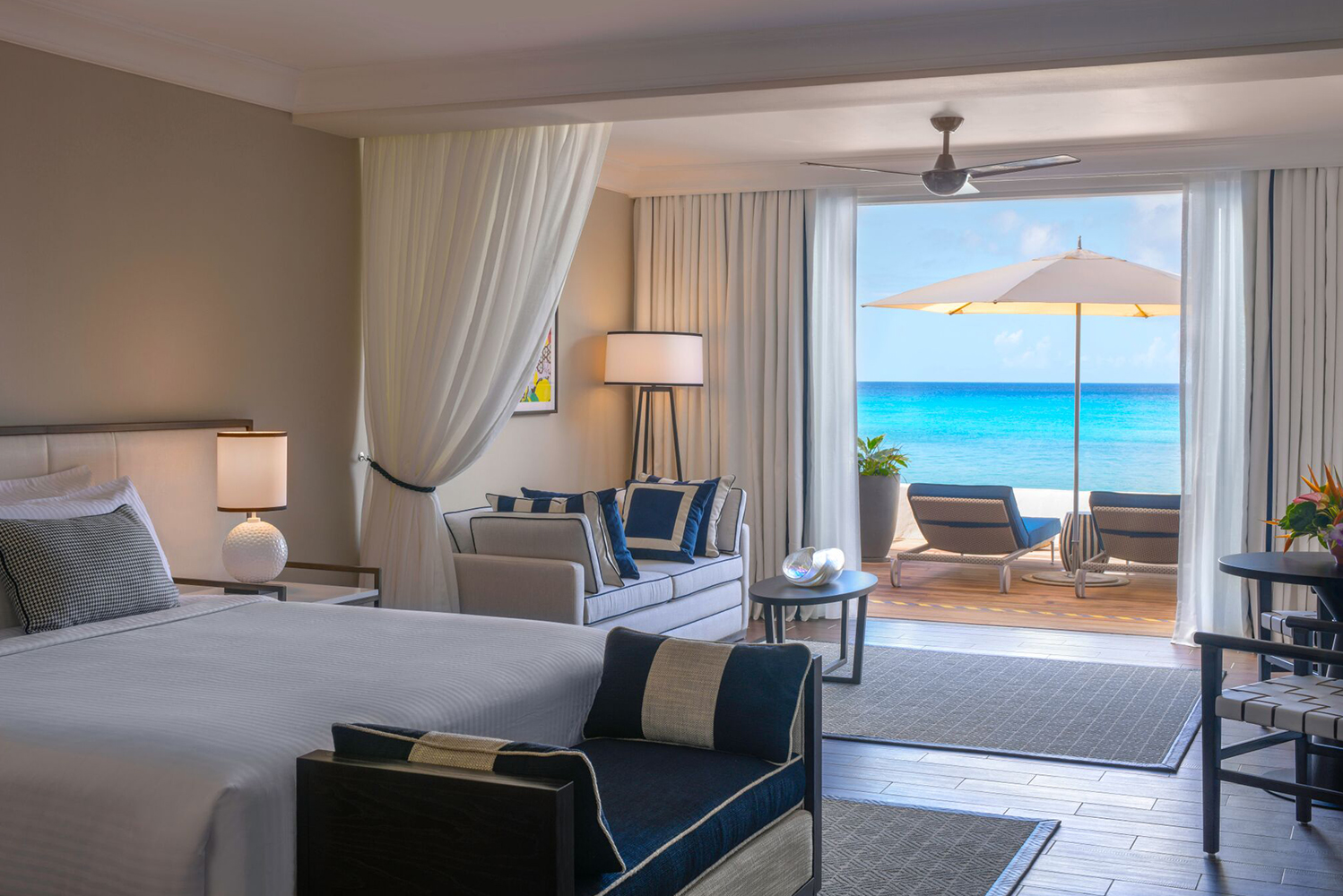 Fairmont Royal Pavilion Barbados completed a renovation project that saw changes made to the propertys hotel lobby and 7