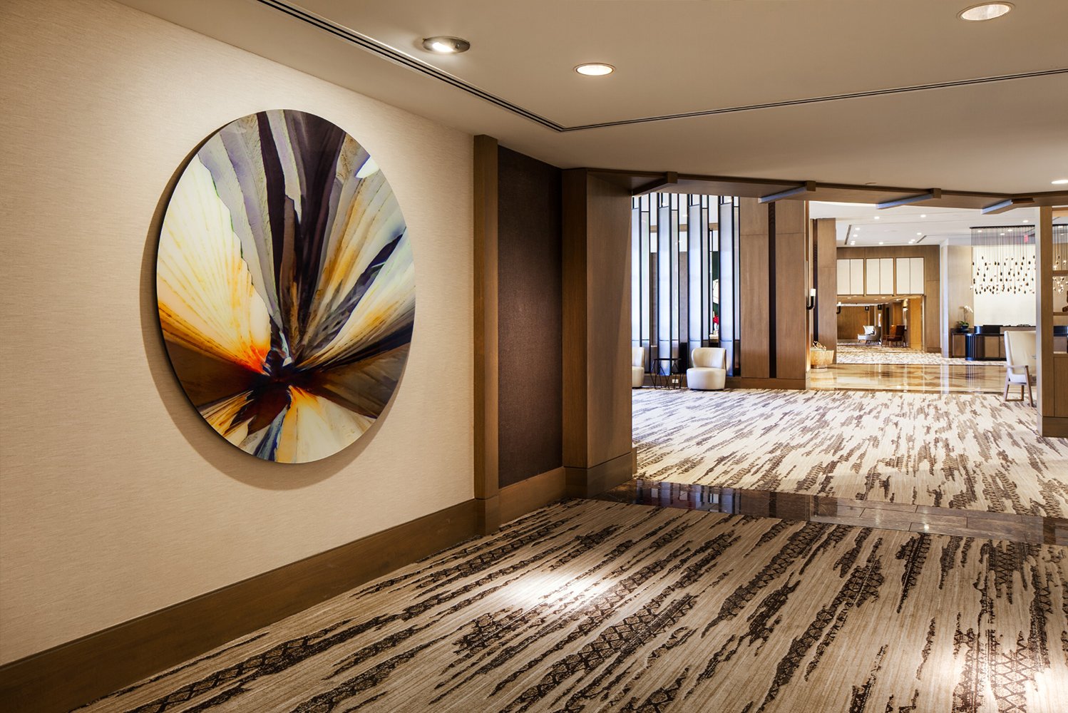 Eaton Fine Art EFA completed the art program for the recently-renovated Canyon Suites at The Phoenician 