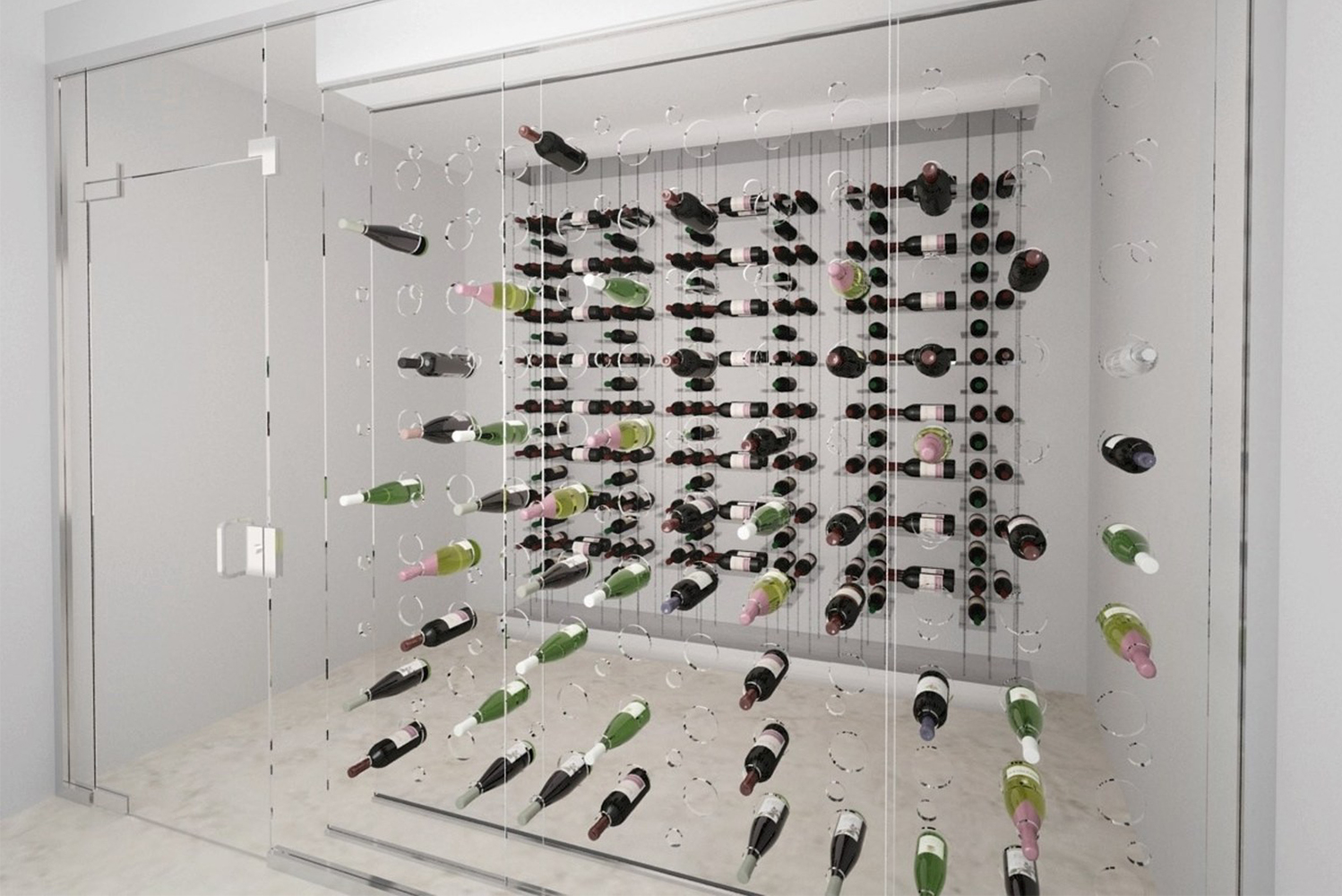 Wine Cellar Innovations launched an addition to its Contemporary and Modern Wine Racks line-up the Invisible wine rack serie