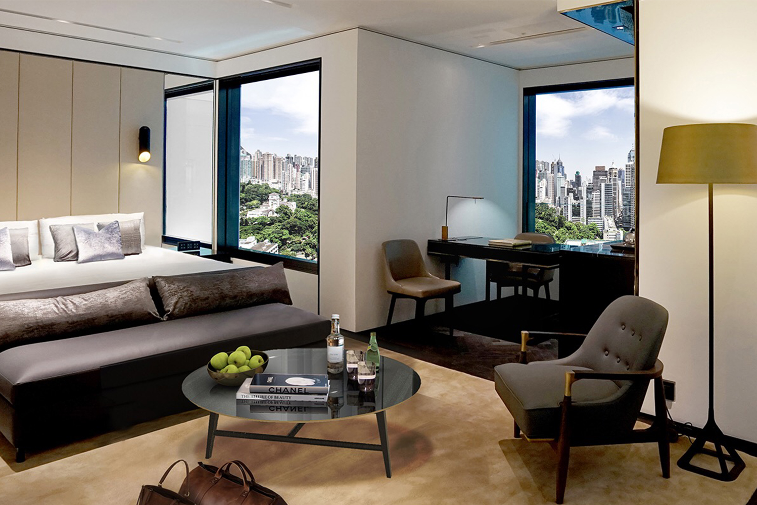 The Murray Hong Kong a Niccolo Hotel opened on Cotton Tree Drive in Central near the Bank of China Tower the American emb