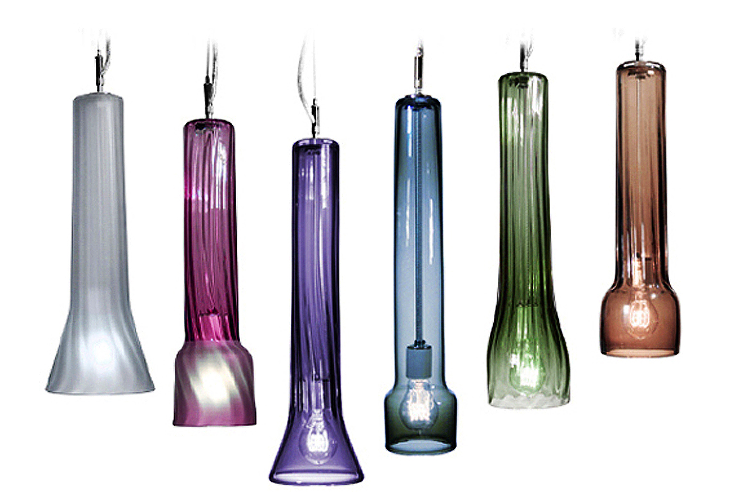 Tempo Luxury Home a studio known for its blown-glass lighting designs launched the Flashlight collection