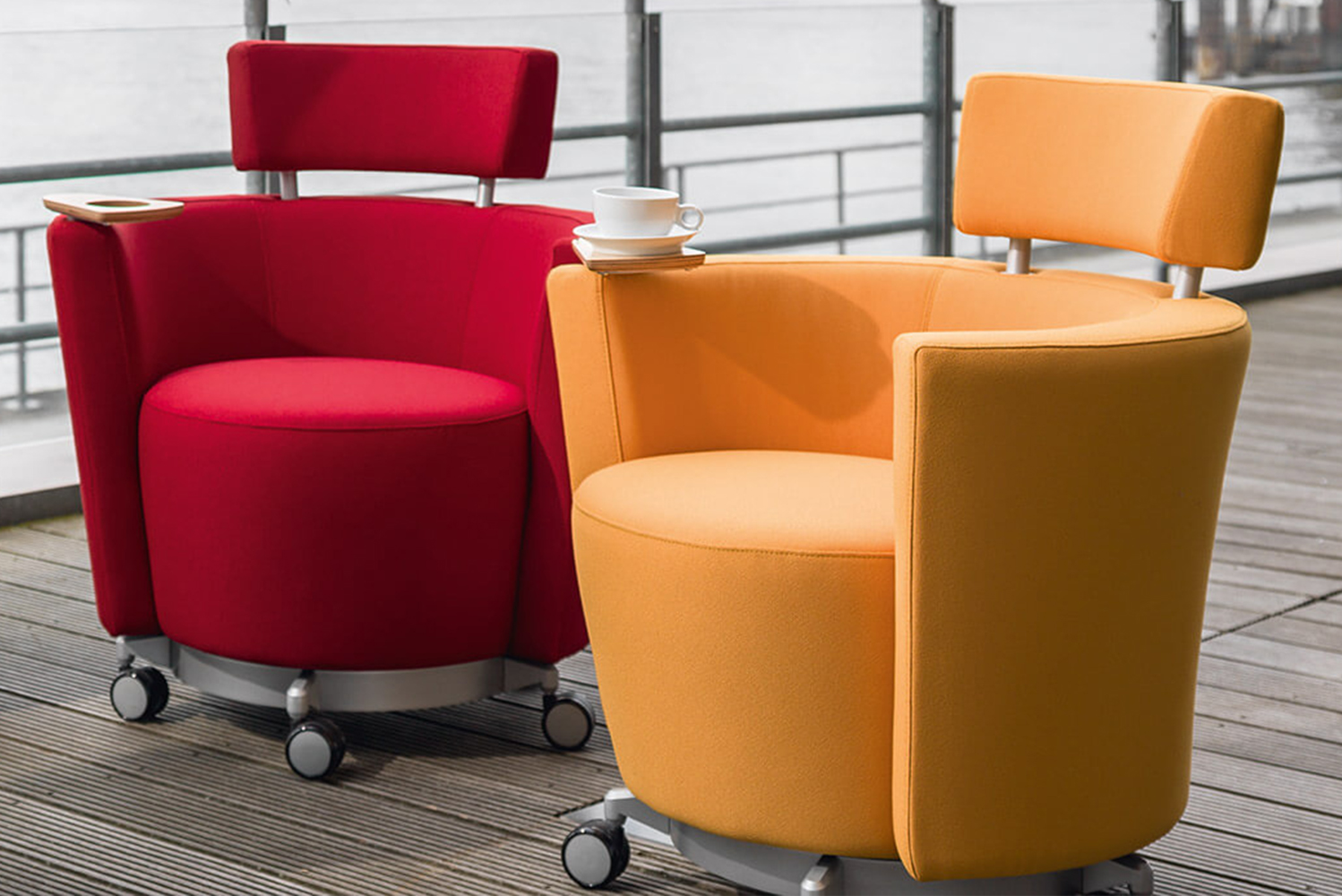 Introducing the Hello chair by CSD Studio for contract furniture manufacturer Haworth 