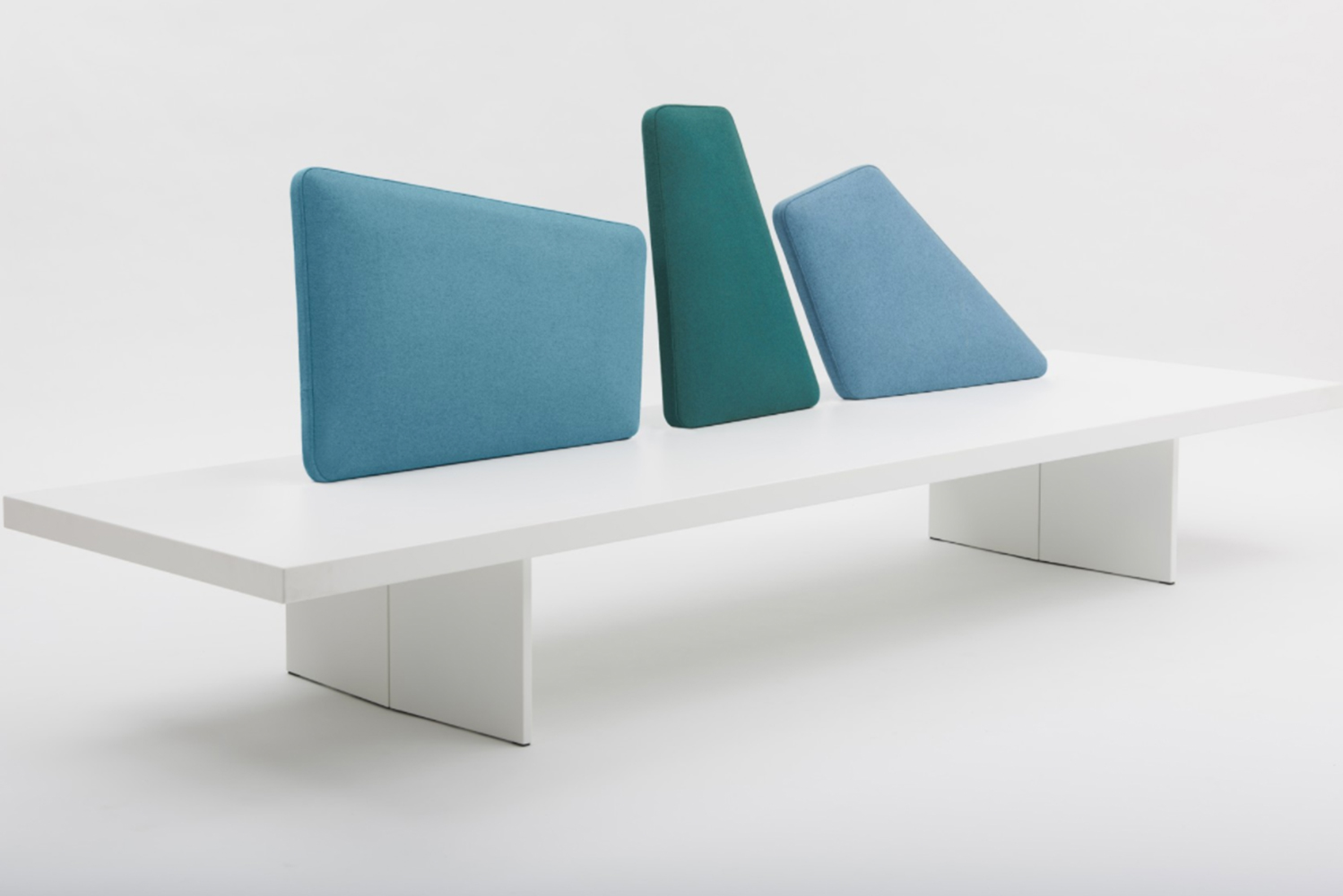 Italian furniture brand Segis launched the Iceland bench which mimics the icy crags of glaciers found throughout Iceland 