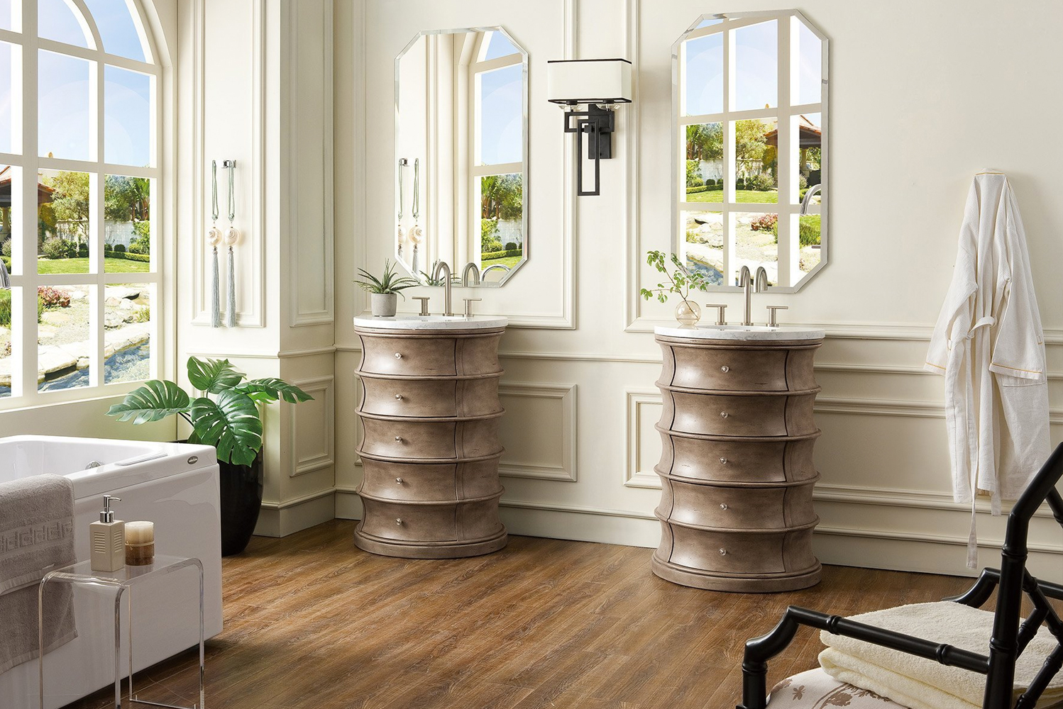 James Martin Furniture manufacturer of bathroom vanity cabinets launched the Cairns vanity 