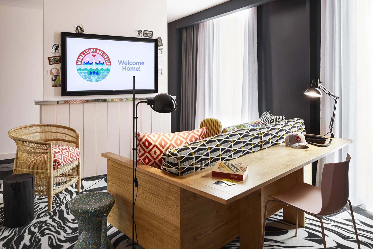 Mama Shelter opened its seventh property along Ulica Kneza Mihaila in central Belgrade 