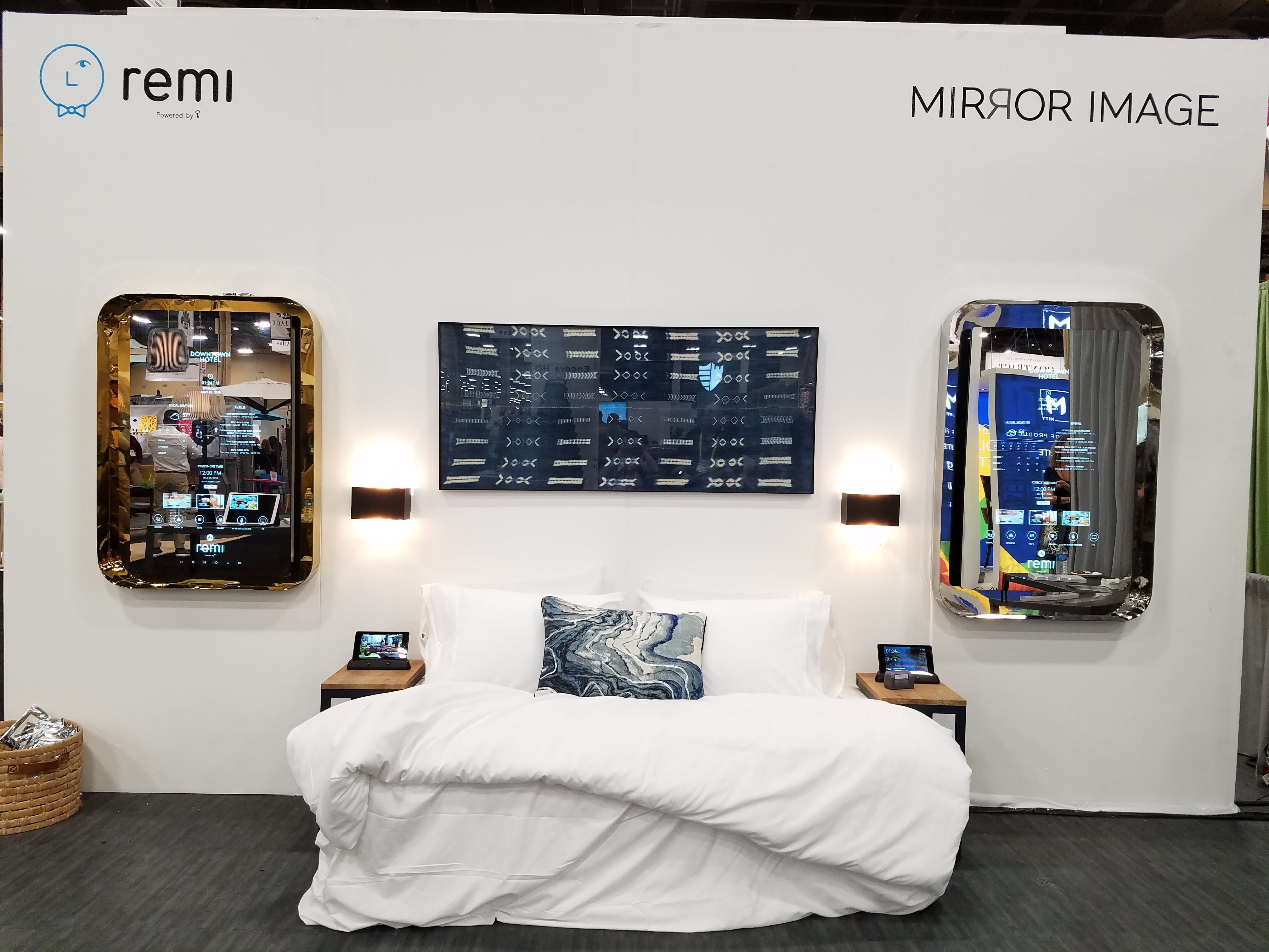 Remi mirrors were prominently displayed at HD Expo earlier this month