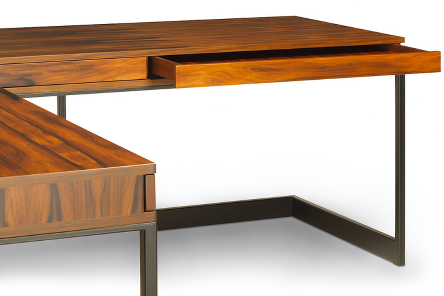 Skram Furniture launched a new addition to its Wishbone collection the Wishbone executive desk 