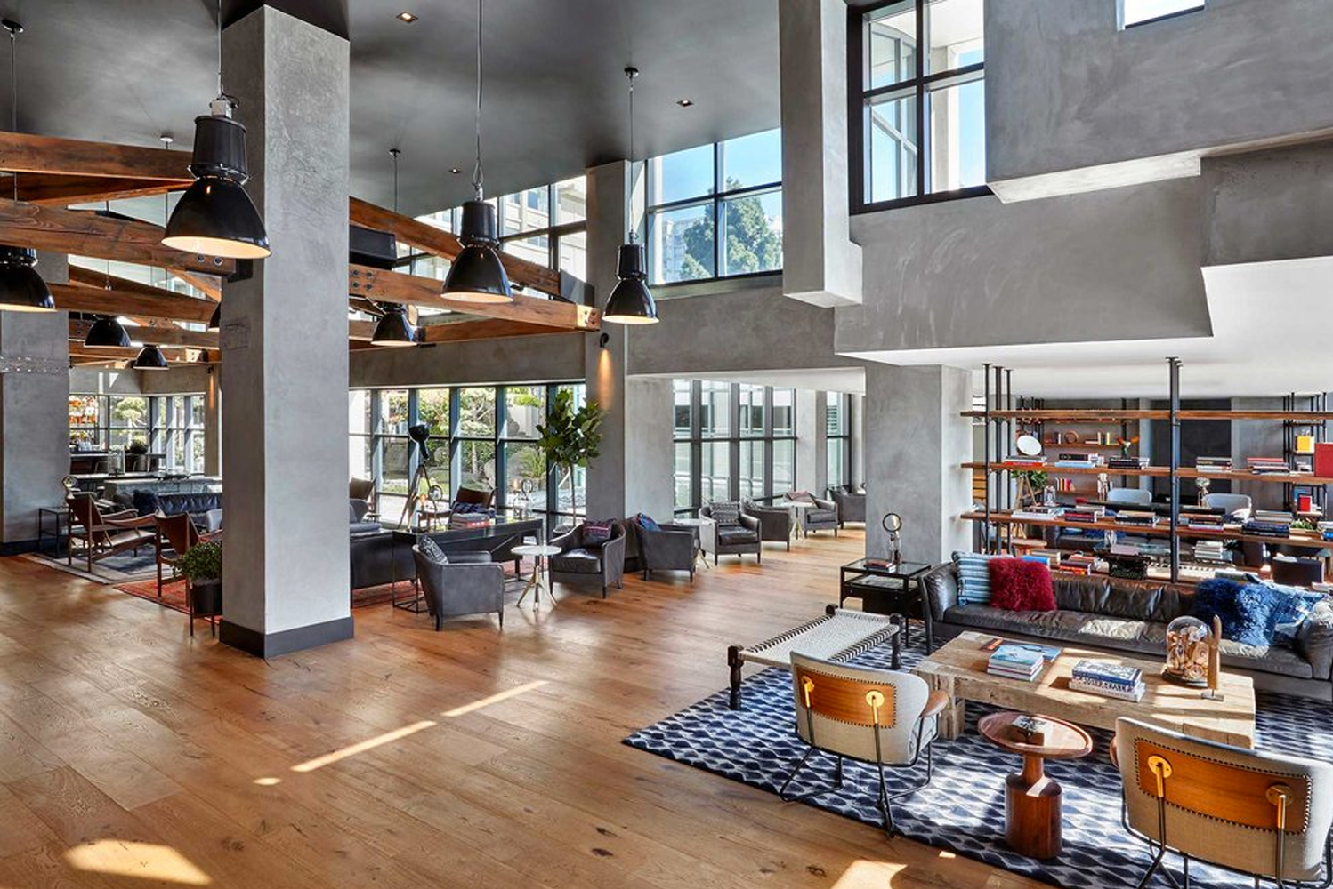 Interior design and branding firm MarkZeff completed a 28 million revitalization for Joie de Vivre of their property Hotel K