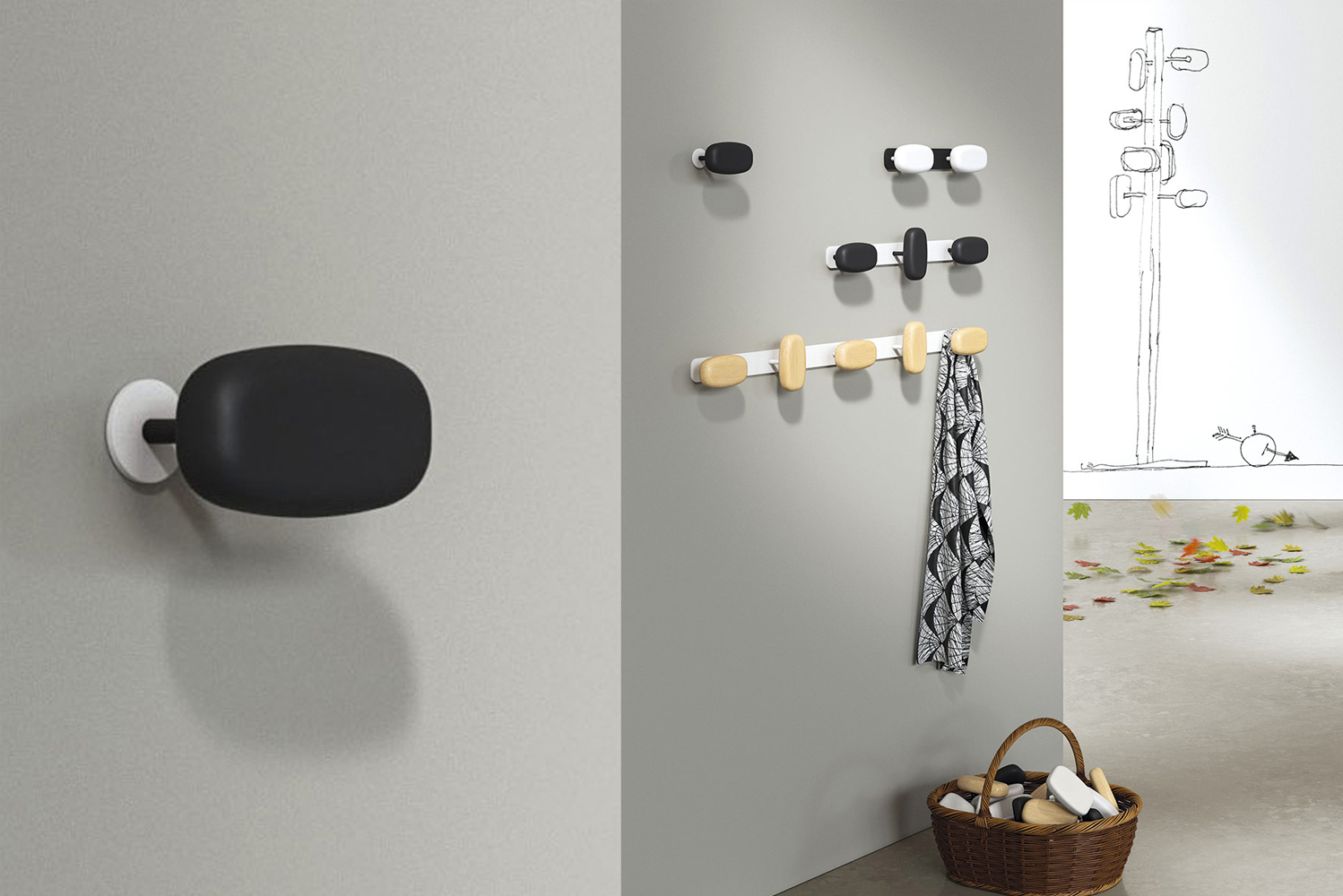 Magnuson Group launched the new Sherwood collection of magnetic hooks coat trees and hook strips