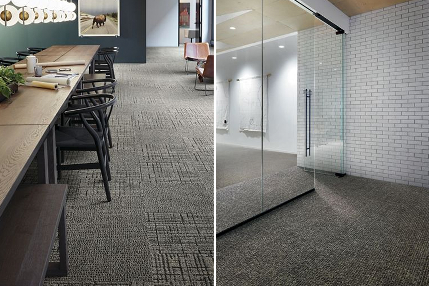 Interface launched Second story a new collection of carpet tiles Four 