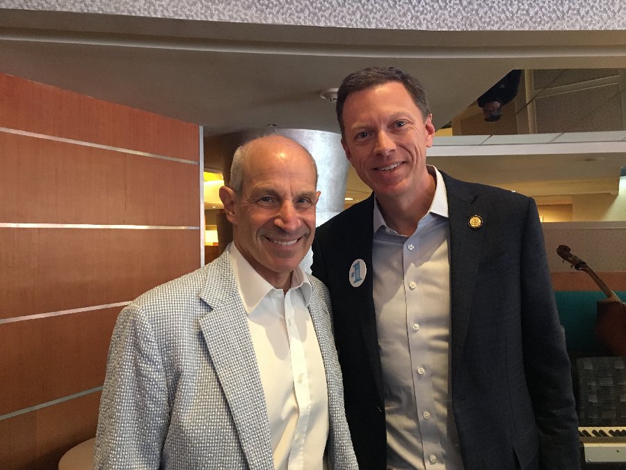 Jonathan Tisch conference chair CEO of Loews Hotels  Co and co-chairman of the board of Loews Corp and Hiltons CFO Kev